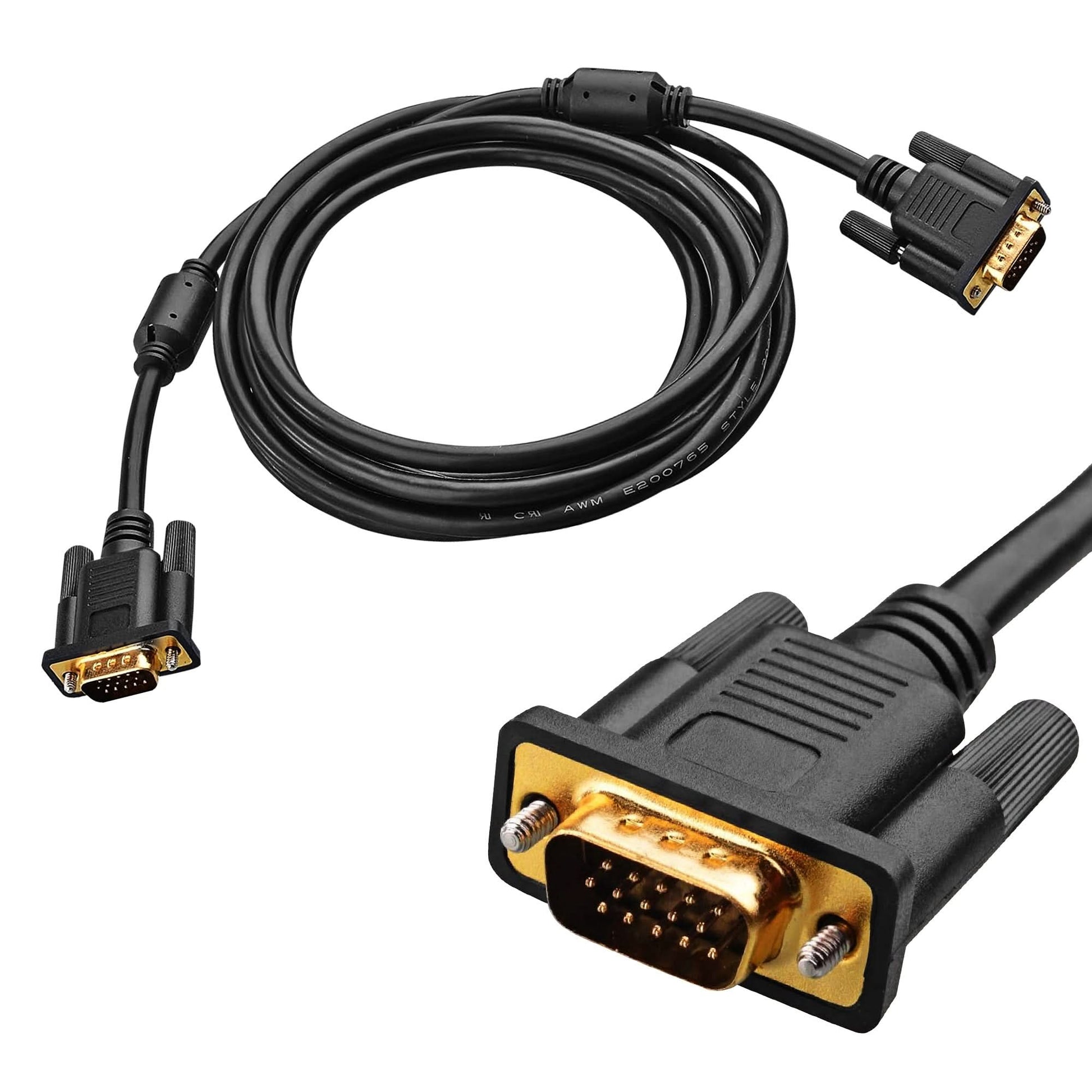 VGA to VGA Cable 6Ft Video Transmission Extension Cord